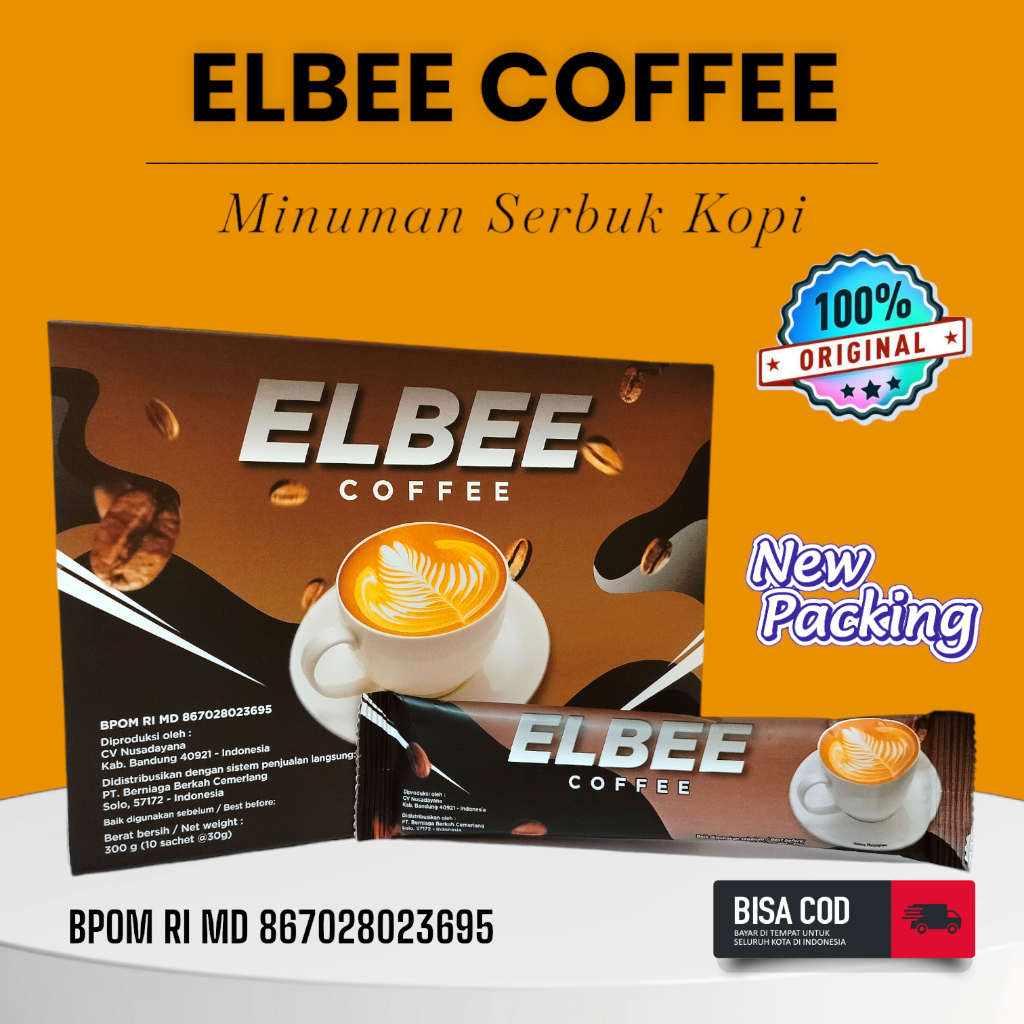 

ELBEE COFFEE | KOPI ELBEE PROMO KHUSUS BULAN DESEMBER 1 BOX ISI 10 SACHET 100% ORIGINAL PENGIRIMAN CEPAT BISA BAYAR DI RUMAH