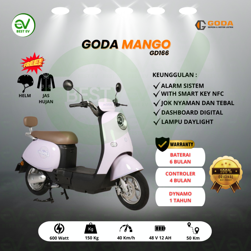 Sepeda Listrik GODA TYPE MANGO 166