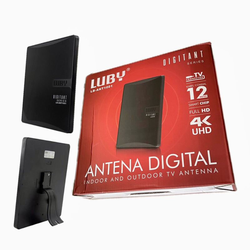 Antena TV LUBY DIGITAL | Indoor Outdoor Analog Digital FULL HD