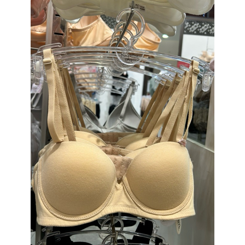 YOUNG HEART BRA KAWAT MODEL 1/2 Cup BAHAN KATUN
