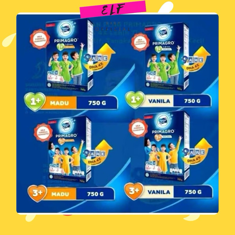 

Susu Frisian Flag Susu Formula Primagro 1+ Vanila Primagro 3+ Vanila