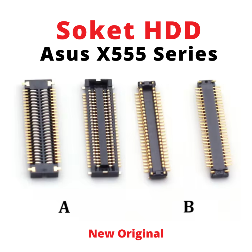 Soket Socket Konektor Hardisk HDD X555 A555L Y583L X555LJ X555LP X555LD F555L New Original