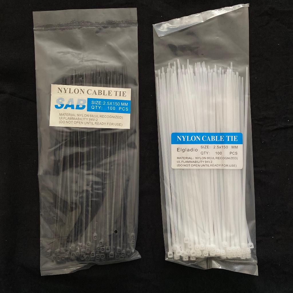 

Cable Ties 150 mm / Kabel Ties / Pengikat Kabel / Cable Tis 15cm