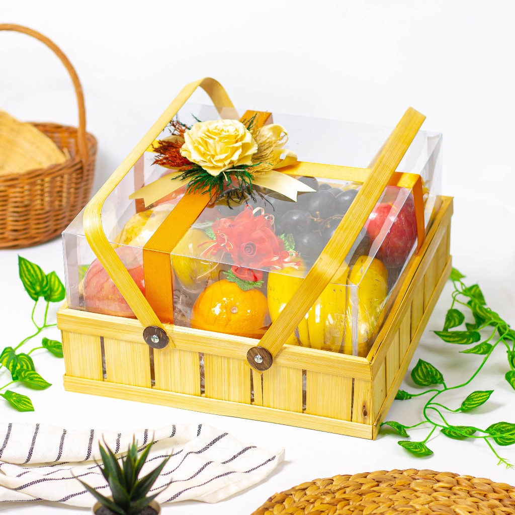 

Parcel Buah Hampers Persegi Empat Panjang BAHAGIA Parsel Buah Premium Parcel Buah Mewah Fruit Parcel Smoothiemama Gift Natal Imlek Lebaran Tahun Baru Hadiah Parcel Buah Parsel Hantaran Parcel Sehat Buah Import