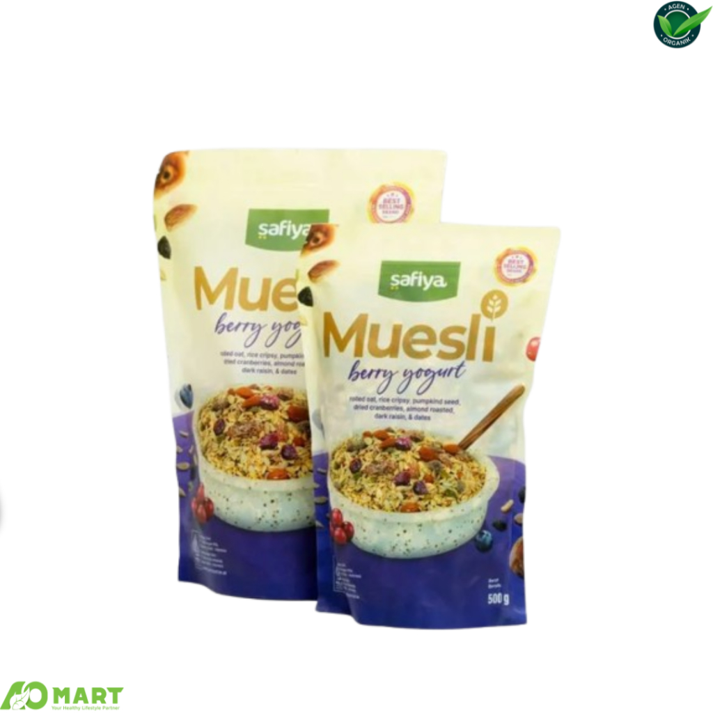 

Safiya Muesli Berry Yogurt Sereal With Almond Premium