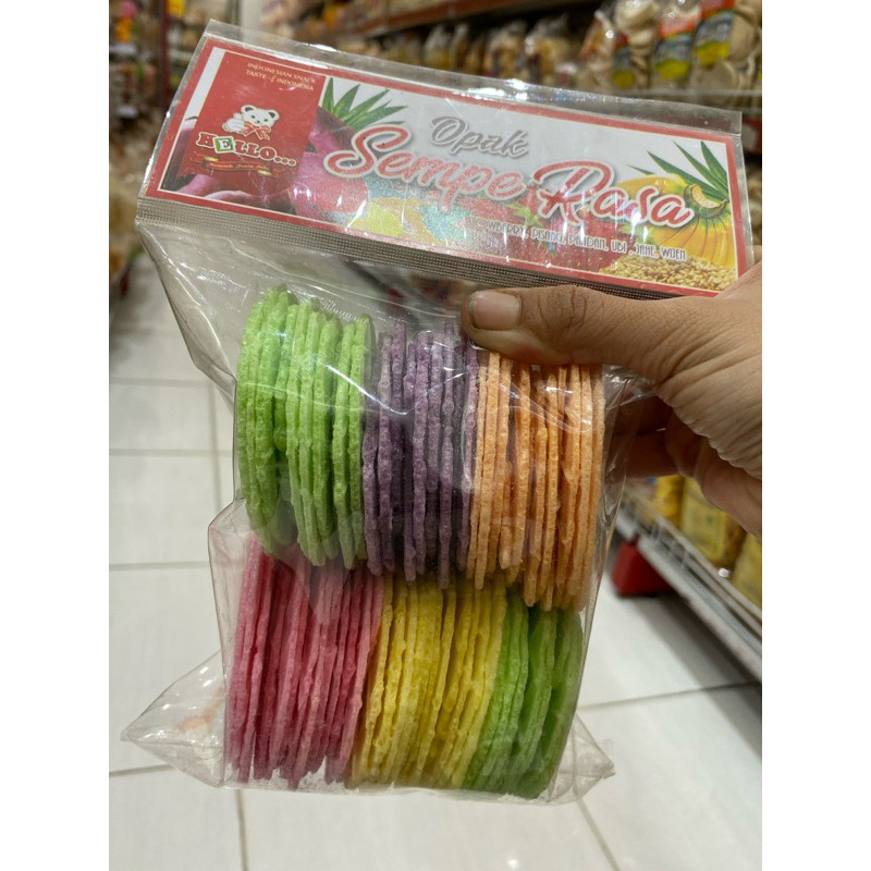 

Kerupuk Sempe Rasa Berat 90 Gram