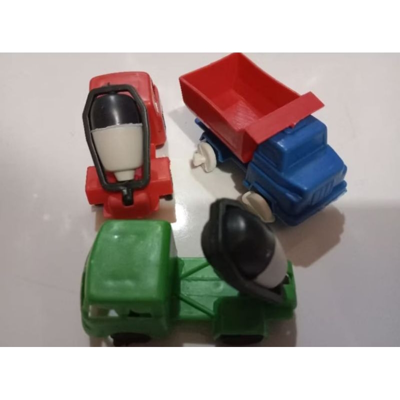 Truk pasir kecil dan molen mainan isi 20 pcs
