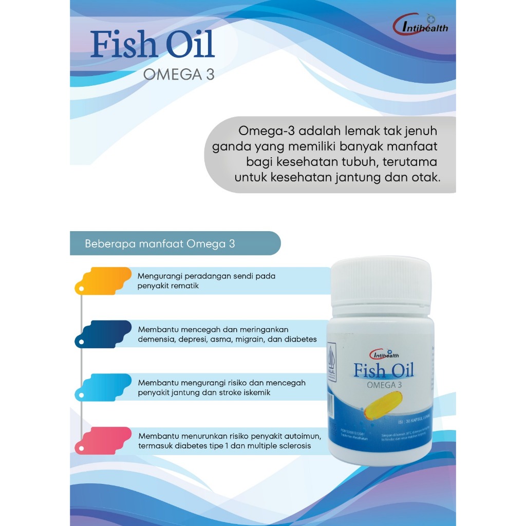 Intihealth Fish Oil Omega 3