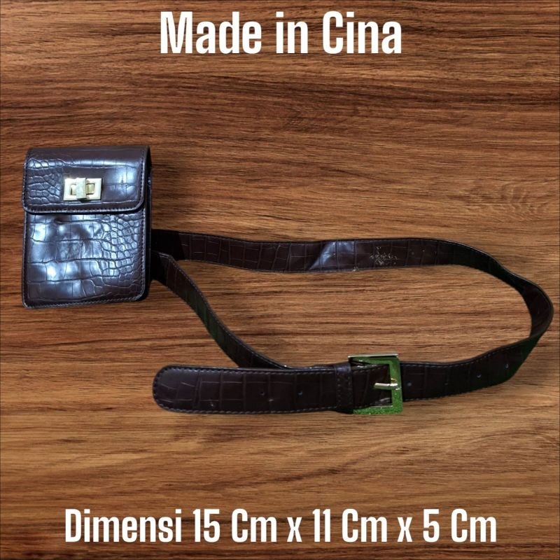 WB MADE INI CHINA tas pinggang
