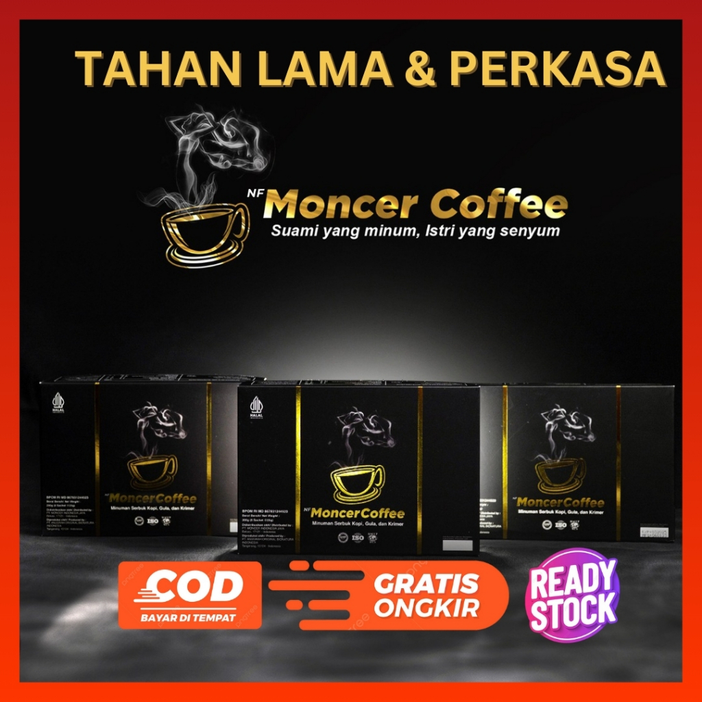 

Monceer Coffee Original Kopi Stamina Pria 10X Lebih Kuat Tahan Lama Tanpa Efek Samping Herbal Alami