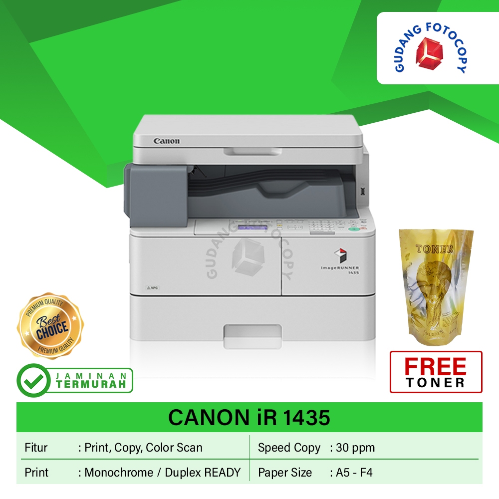 Mesin Fotocopy CANON iR 1435 READY STOK