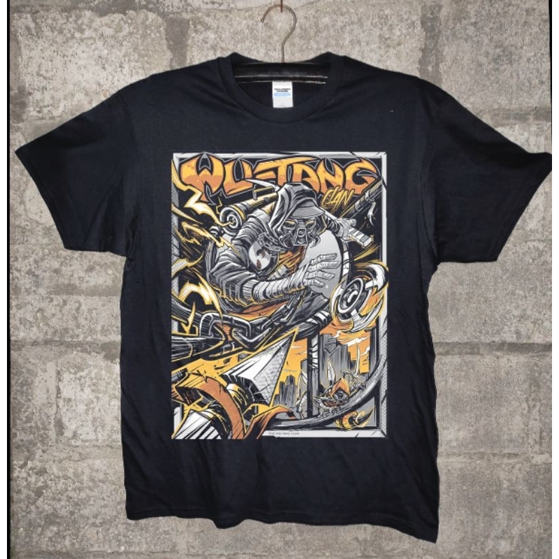 Kaos custom wutang clan art