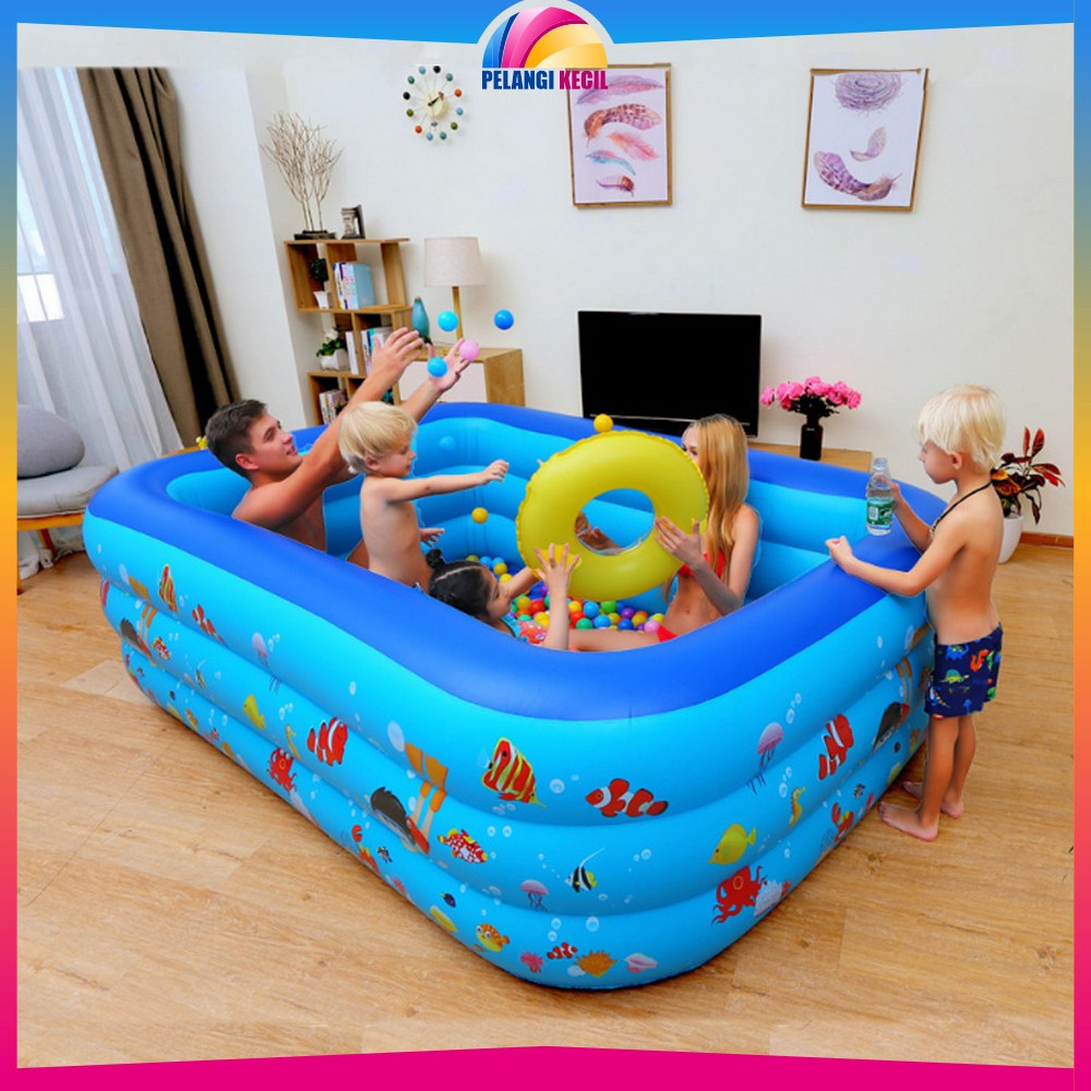 Kolam Renang Anak Pompa / Baby Bathtub Baby Kolam Mandi Bayi Swimming Pool / Mainan Anak Kolam Renan
