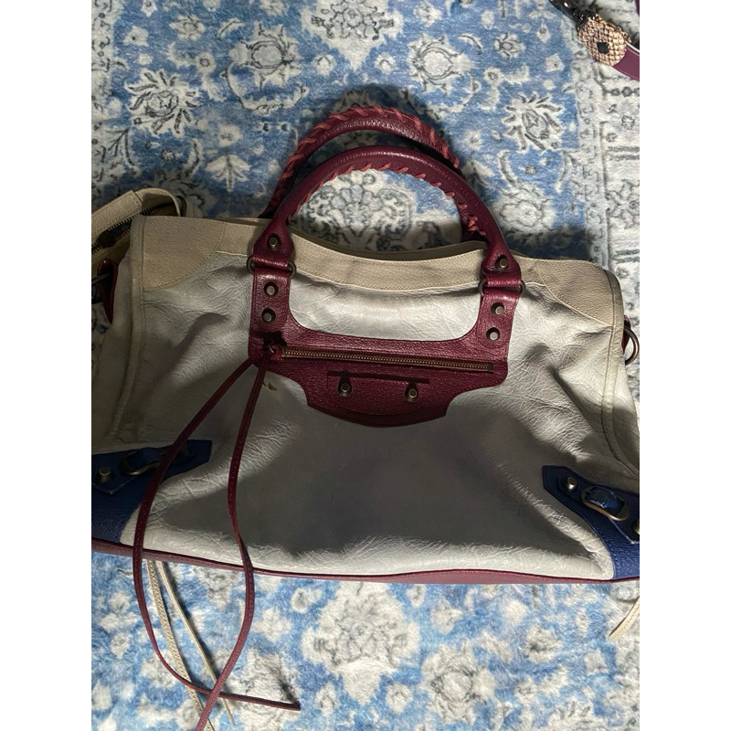 Balenciaga Tri-color City Bag