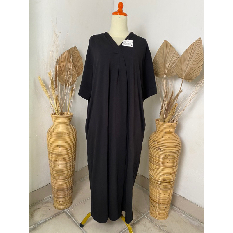 Dress Hitam Korea