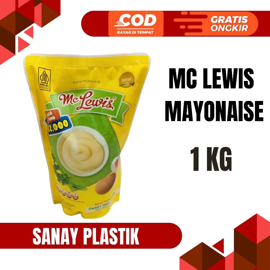 

MC LEWIS SWEET MAYO 1 KG MAYONAISE