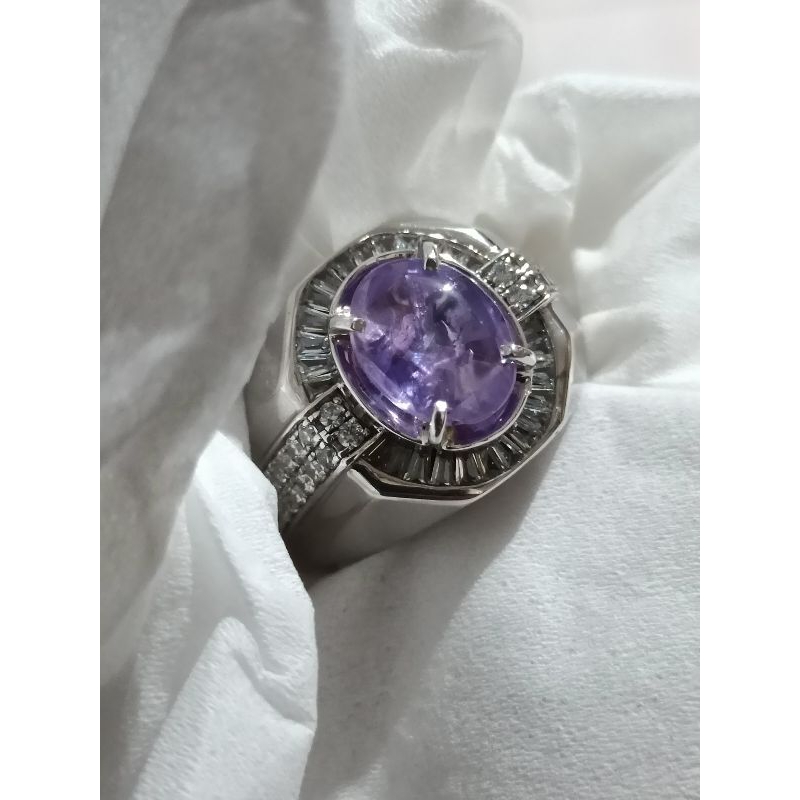 purple start sapphire Ceylon Srilanka NH