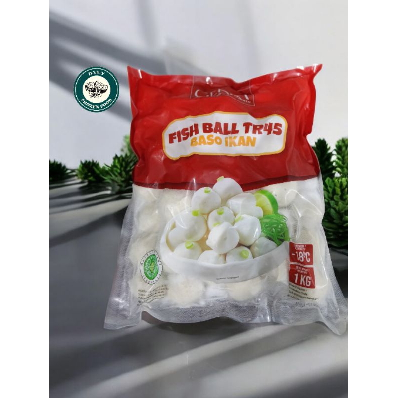 

Cedea Fish Ball TR 45 1kg / Cedea / Fish Ball / Bakso Ikan