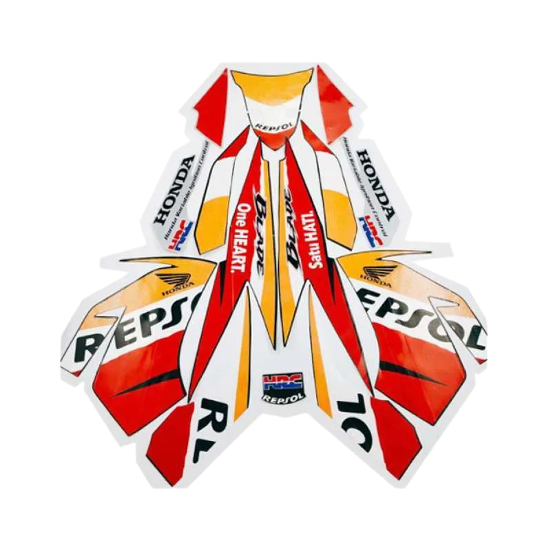 STIKER STRIPING STANDART HONDA BLADE REPSOL 2014 | STIKER BODY BLADE REPSOL 2014 | TERMURAH