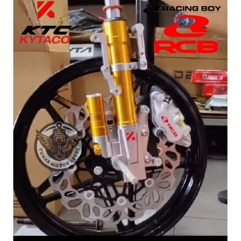 Shock depan KTC KYTACO Stylo 160 abs Stylo 160 CBS Vario 160 CBS, ABS PAKETAN SHOCK DEPAN KTC KYTA S