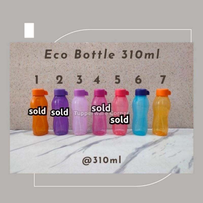 TUPPERWARE // Botol minum // Eco bottle 310ml