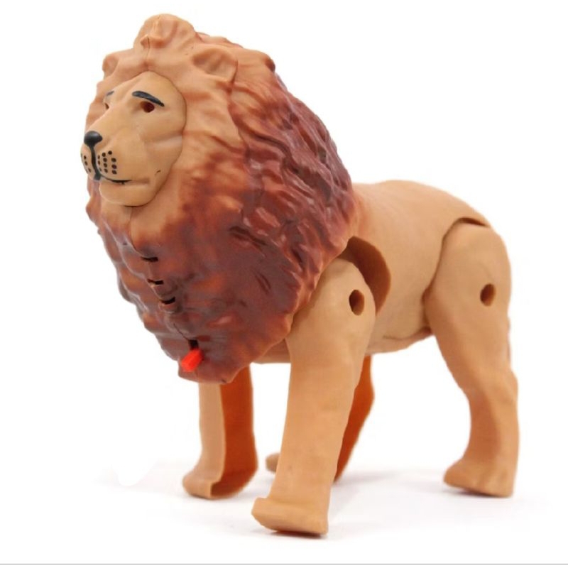 MAINAN ANAK FIGURE SINGA BERJALAN BISA BUNYI