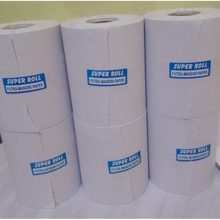

KODE CFKLI Kertas kasir HVS 1PLY 75x55MM Paket 1 Roll