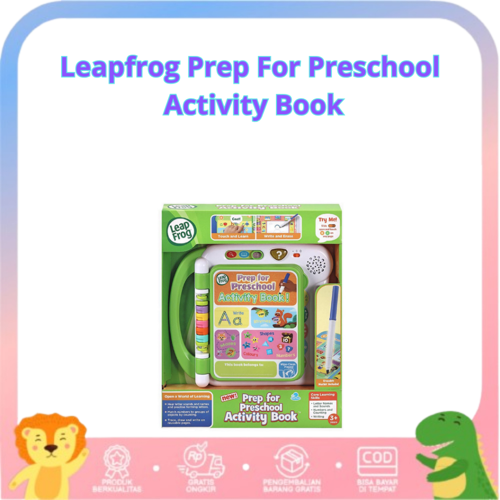 Leapfrog Prep For Preschool  Activity Book