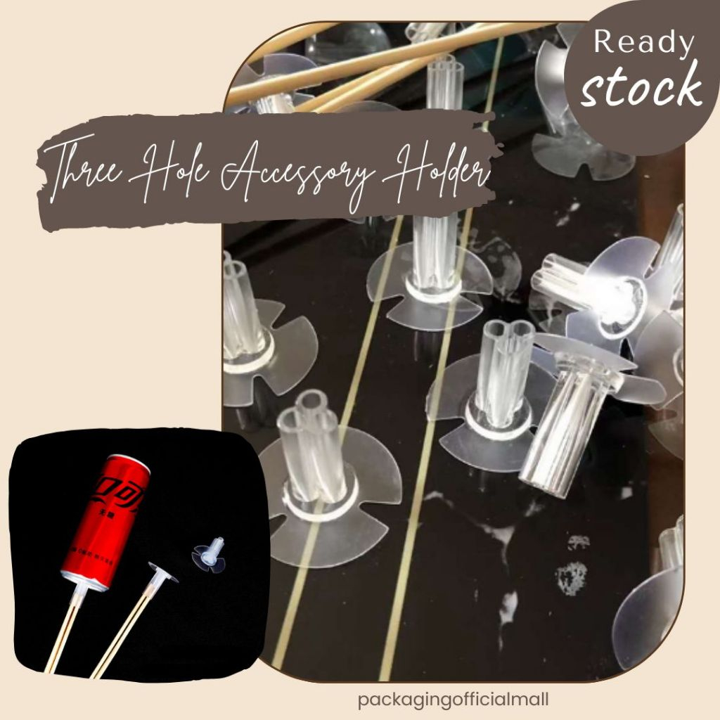 

THREE HOLE ACCESORY HOLDER / FLORIST SUPPLY / KEPERLUAN BUKET BUNGA / AKSESORIS FLORIST