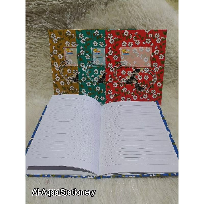 

Buku Hard Cover Kwarto Vision isi 50 & 100 Lembar