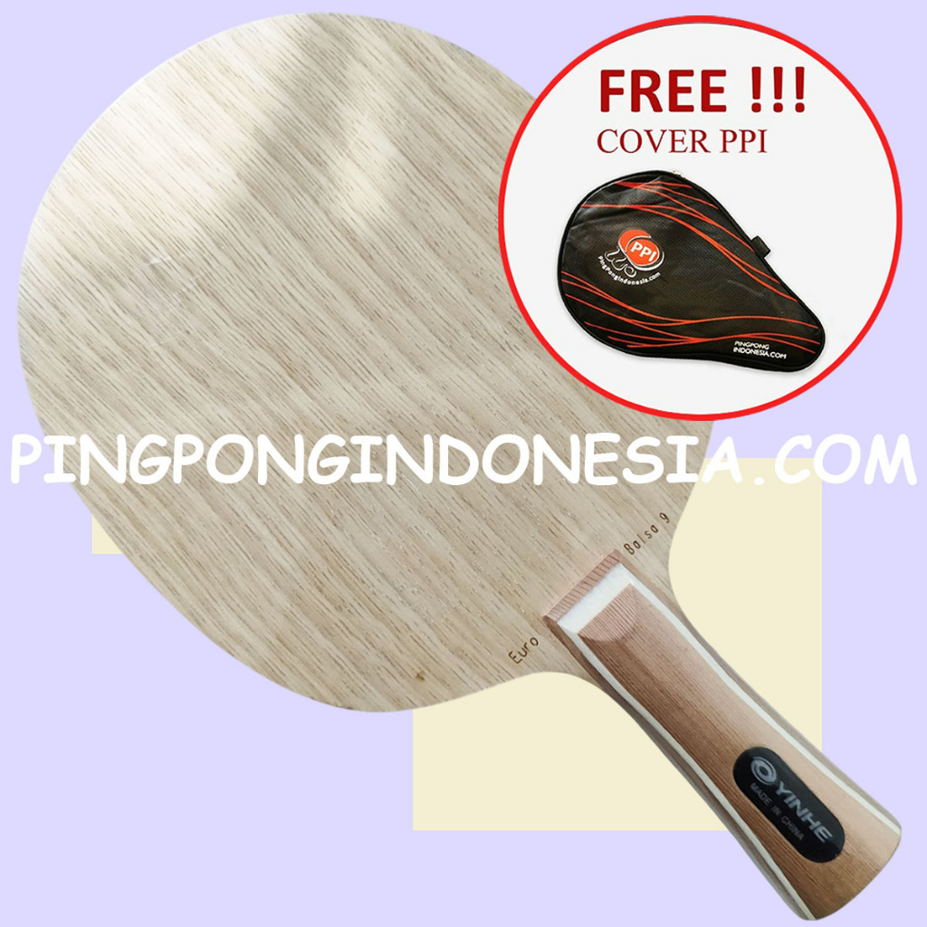 Yinhe Euro Balsa 9 - Blade Pingpong Kayu Tenis Meja Bat Bet Balsa9 Yinhe Balsa 9 Euro FL ST Kayu Ten