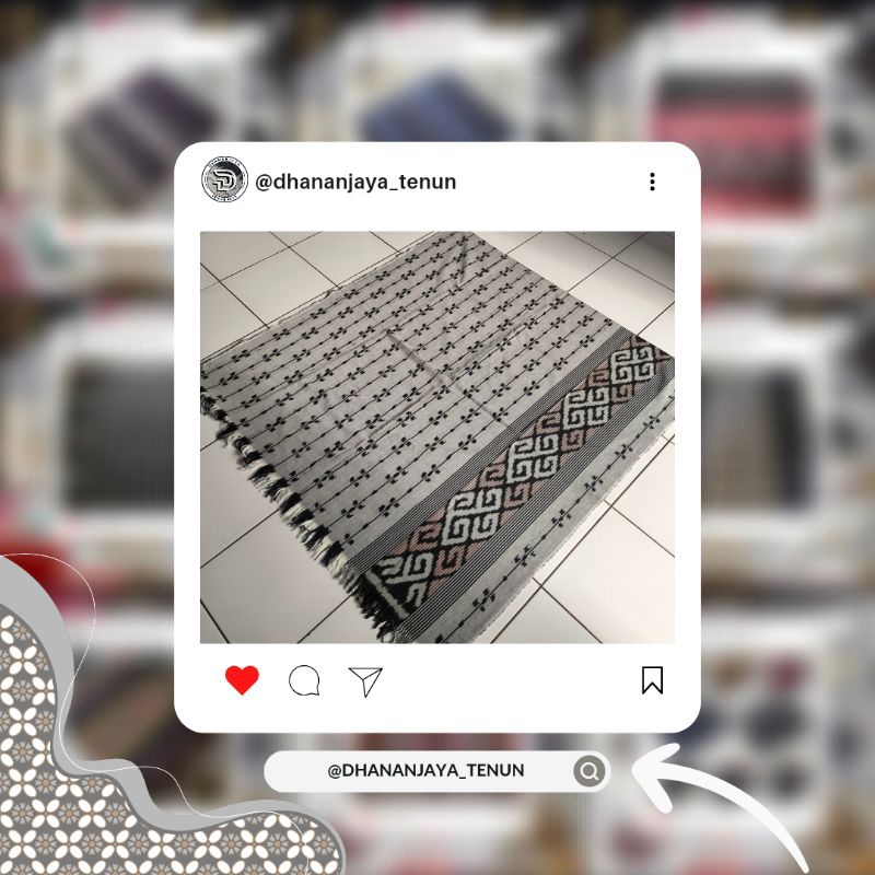 Dhananjaya_Tenun Kain Tenun Toraja Halusan | Kain Tenun Toraja Tradisional