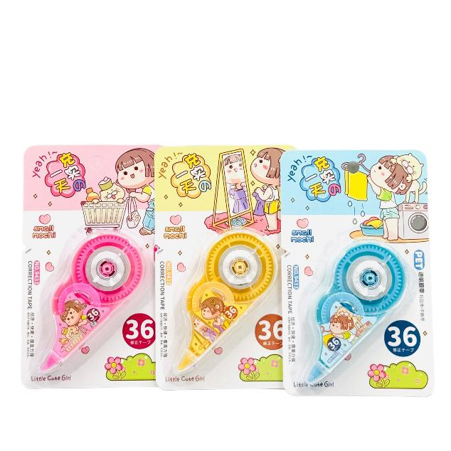 

CORRECTION TAPE SMALL GIRL 9433 / Tip-Ex Kertas Anak Small Girl Cute Girl 9433