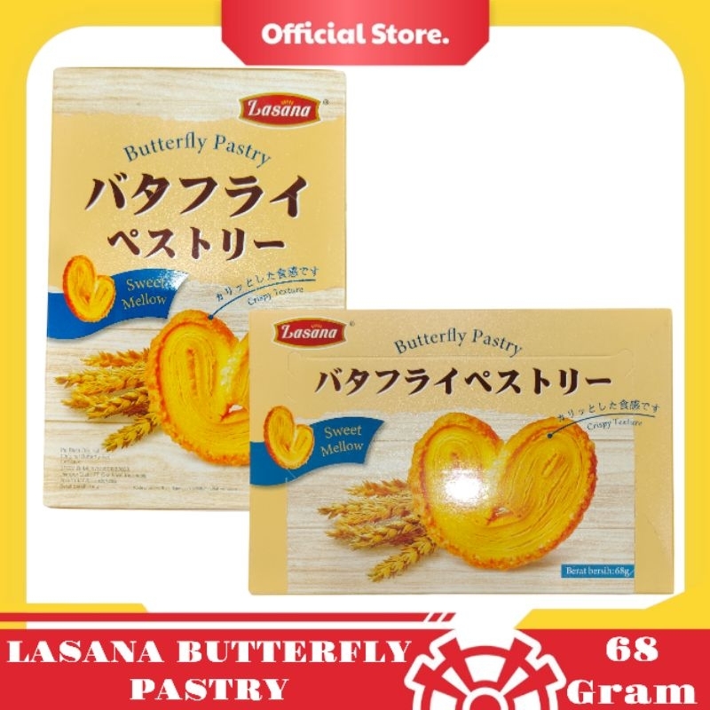 

Lasana Butterfly Pastry Sweet Mellow