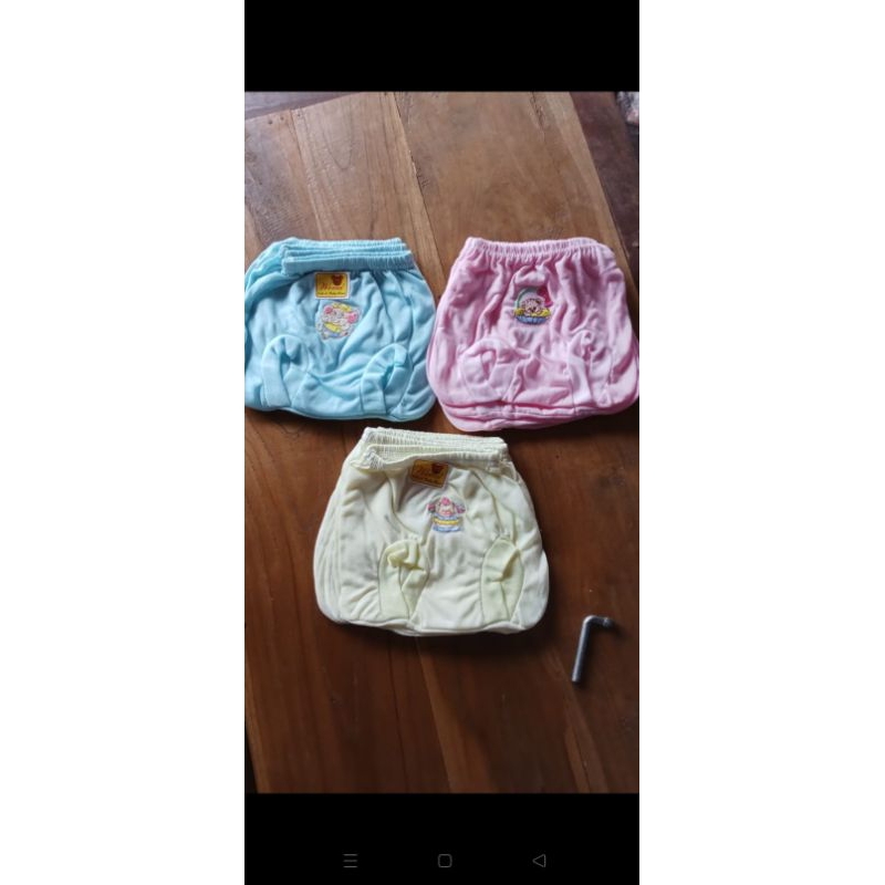 celana dalam anak, laki laki/perempuan model kodok burdir