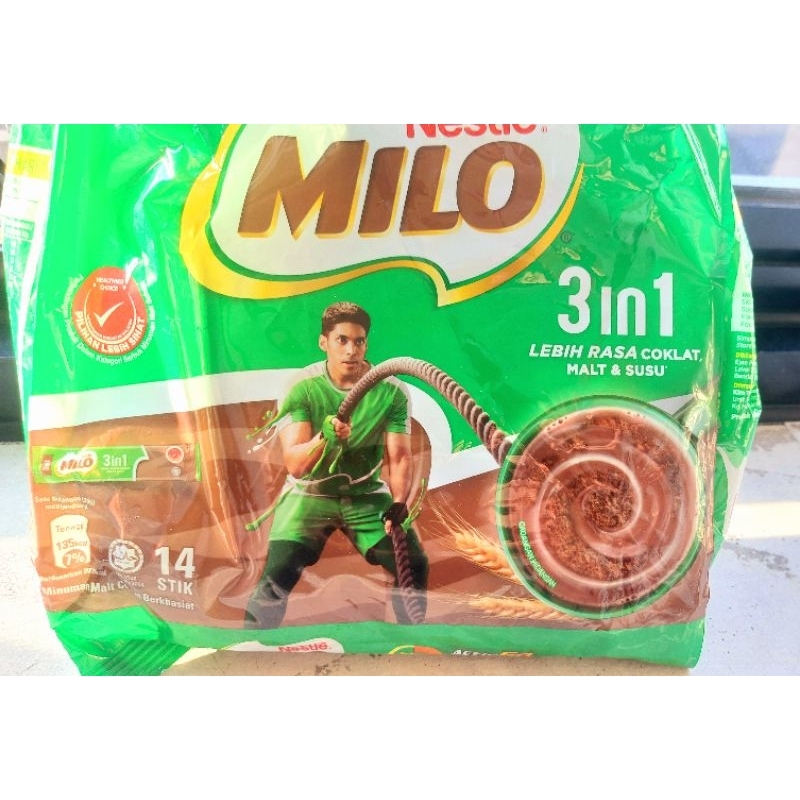 

MILO 3in1 malay isi 14 Sachet