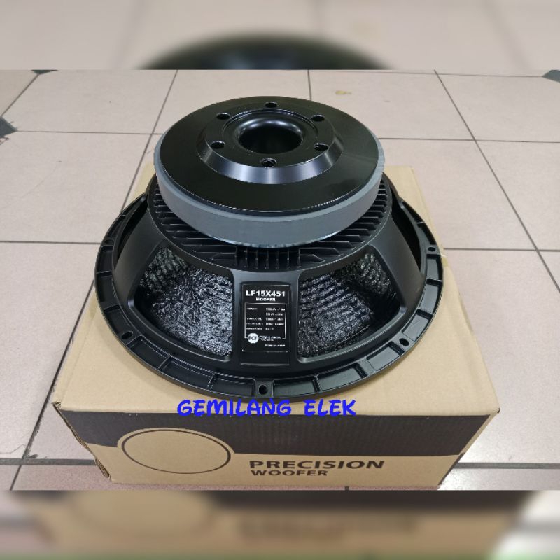 Speaker Komponen RCF LF15X451 Kulit Jeruk 15 inch