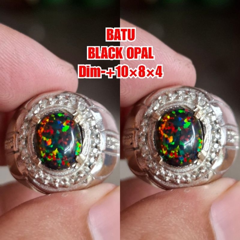 BATU CINCIN BLACK OPAL/ KALIMAYA