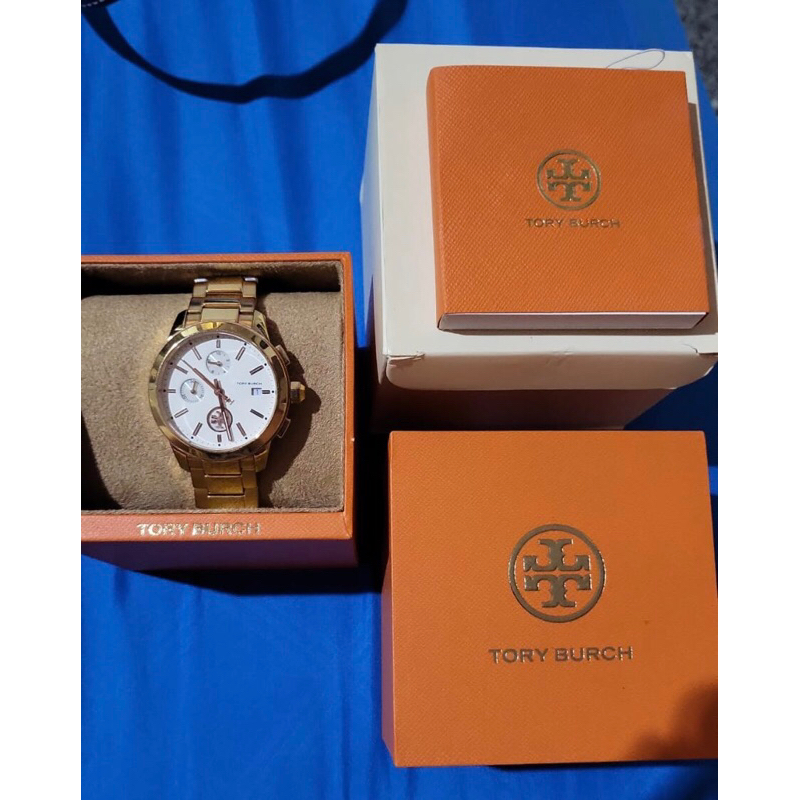 Preloved Tory Burch Woman Watches Authentic - Jam Tangan Wanita Original