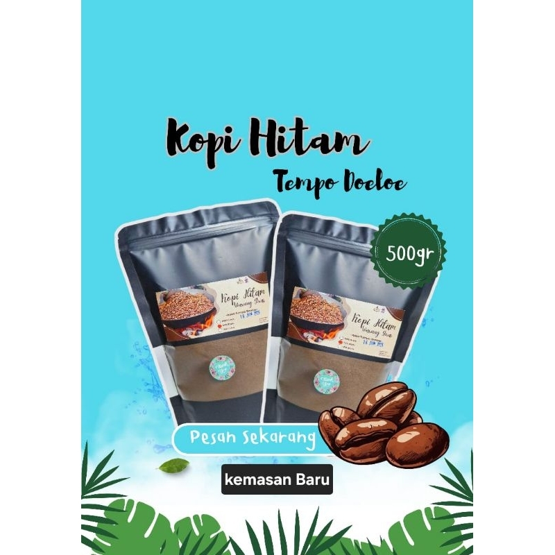 

Bubuk Kopi Hitam Tempo Dulu Warung Giras Berat 500 Gram