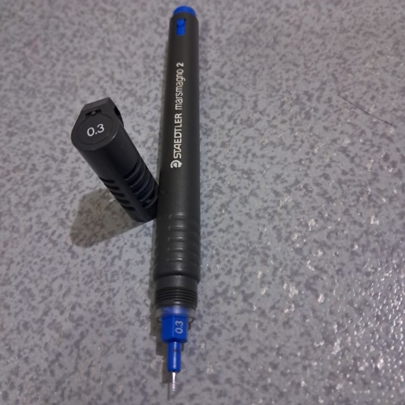 

Pulpen gambar Pulpen teknik Staedtler Marsmagno 2 Jerman 0.3 technical pen