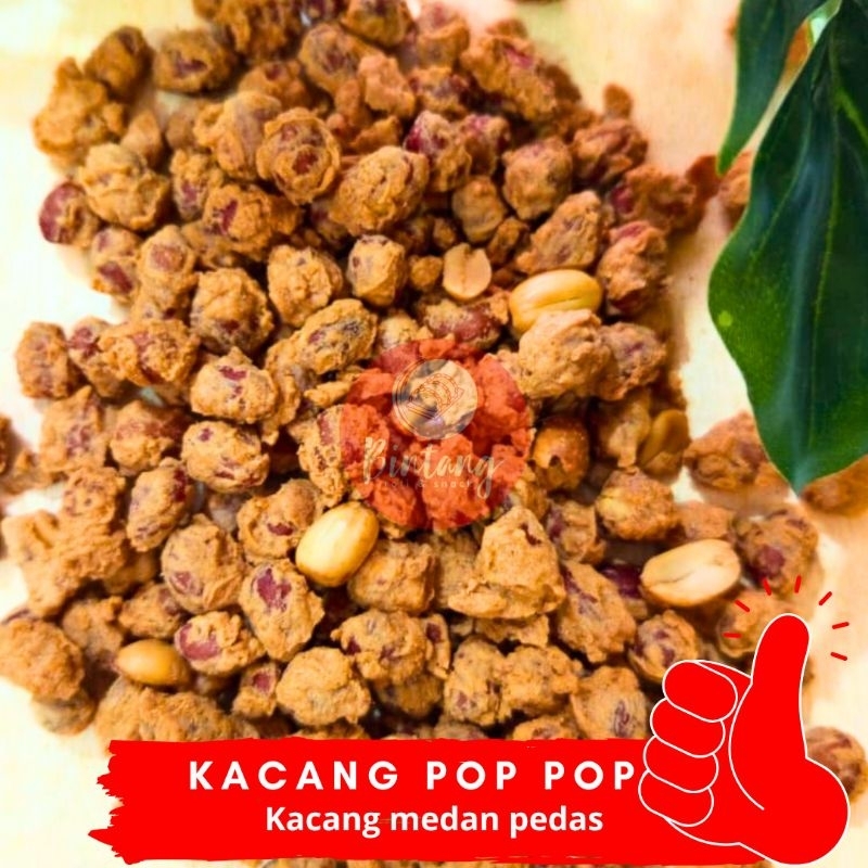 

Kacang medan pedas / kacang pop pop / kacang telur pedas 500 gram