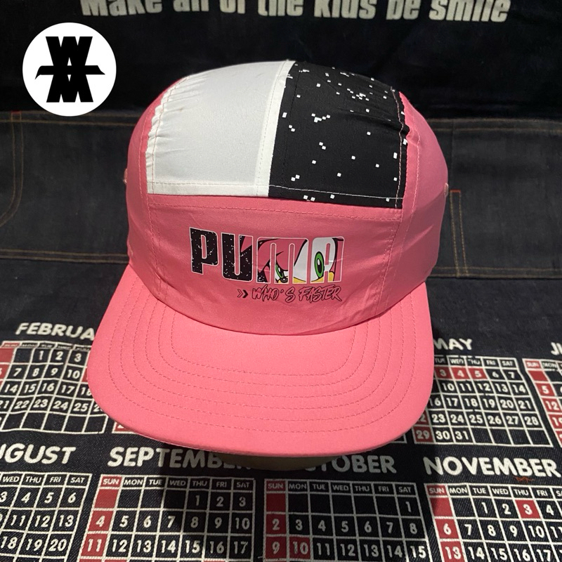 Puma x Sonic Five Panel Cap Pink OSFA