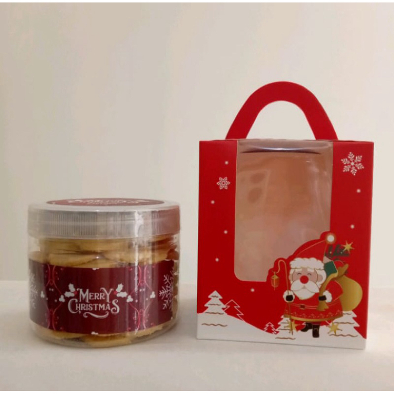 

Cookies Almond Premium Sehat Enak dan Crunchy Hampers Natal