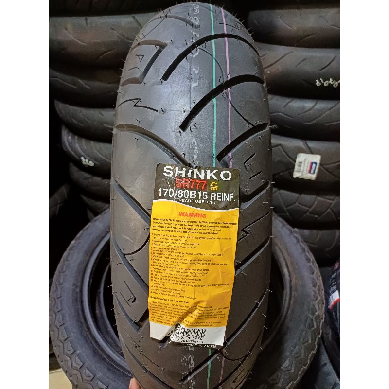 Ban SHINKO SR777 Cruiser 170-80-15 ban moge HD motor Honda shadow Magna motor custume