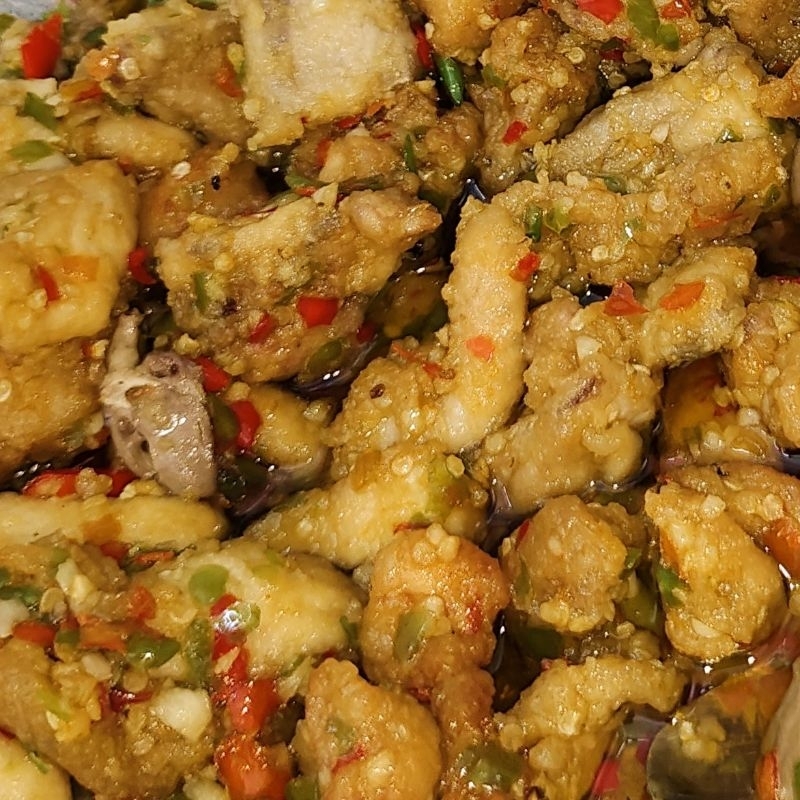 

Ayam fillet sambal pedas original ala resto 100gr