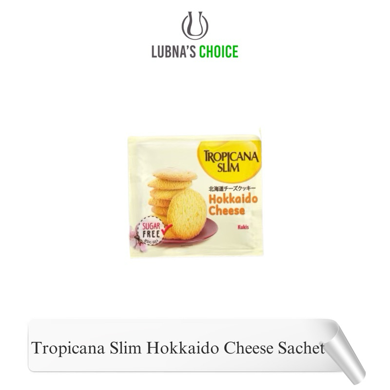 

1 Sachet - Tropicana Slim Hokkaido Cheese Cookies