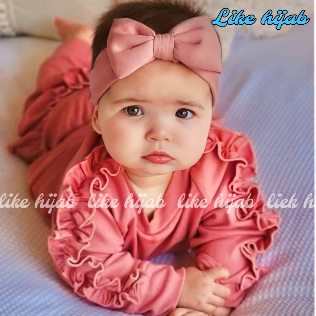 Bandana Bayi Pita Bando Balita Anak Perempuan | Bandana Pita Bayi