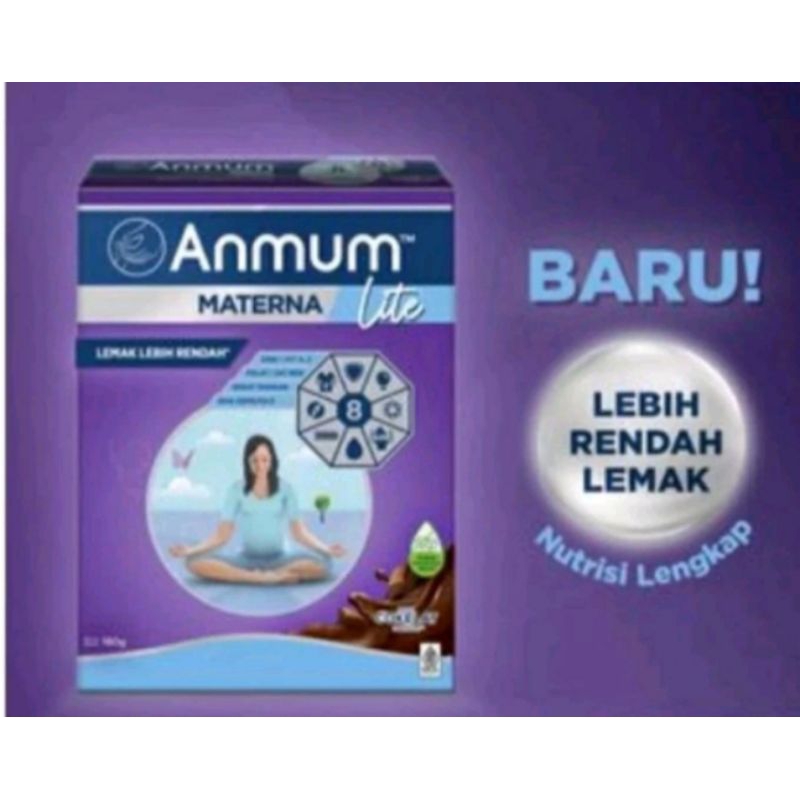 

ANMUM Materna lite rasa coklat 180g