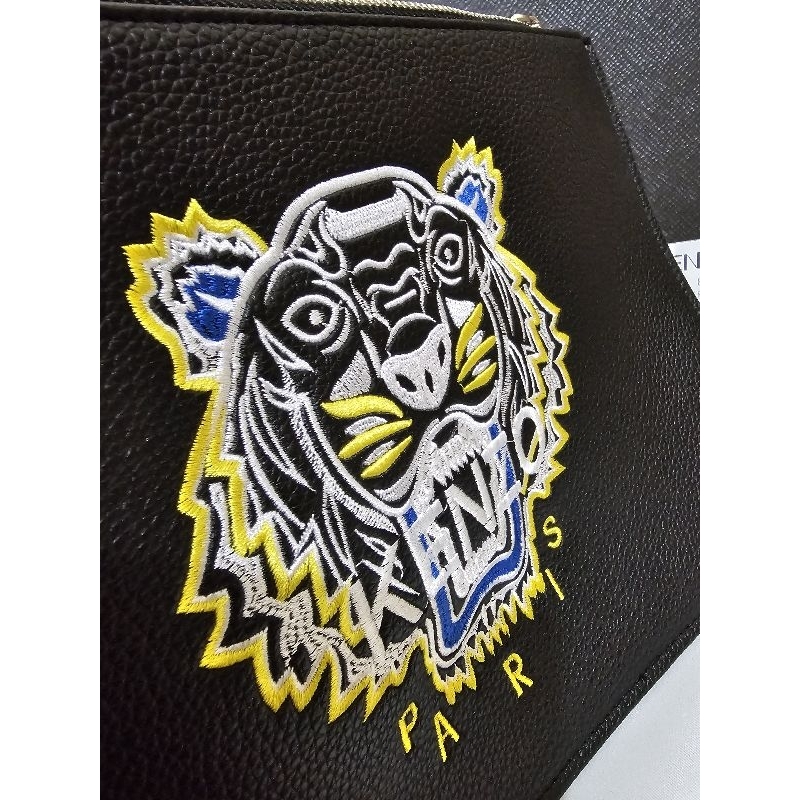 PL CLUTCH KENZO TIGER FULL LEATHER PREMIUM